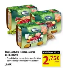 SPAR Hero - tarritos recetas caseras oferta