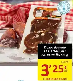 SPAR Ganadero extreneño - trozos de lomo oferta