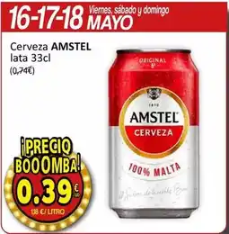 SPAR Amstel - cerveza oferta