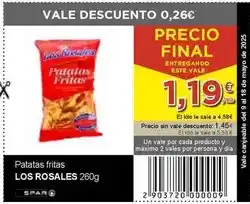 SPAR Spar - patatas fritas oferta