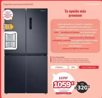 Mi electro Samsung - frigorífico americano rf48a400eb4eb oferta