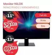 Mi electro Nilox - monitor nxm27fhd11 nxm24fhd11 oferta