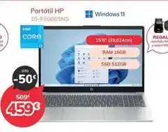 Mi electro Hp - portátil 15-fs0065ns oferta