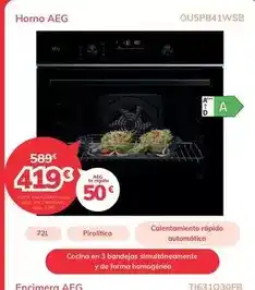 Mi electro Aeg - horno oferta