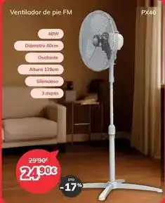 Mi electro Fm - ventilador de pie oferta