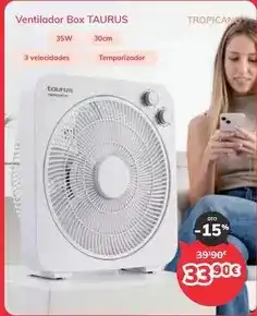 Mi electro Taurus - ventilador box oferta