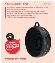 Mi electro Head - altavoz portátil oferta