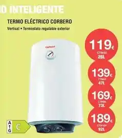 Milar Corberó - termo electrico oferta