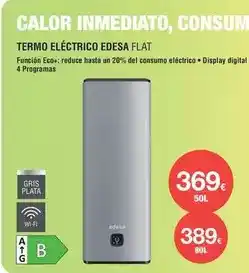 Milar Consum - termo electrico oferta