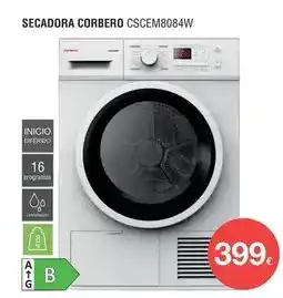 Milar Corberó - secadora cscem8084w oferta