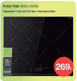 Milar Teka - placa ibc63110sm oferta
