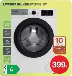 Milar Grundig - lavadora gw5p48213w oferta