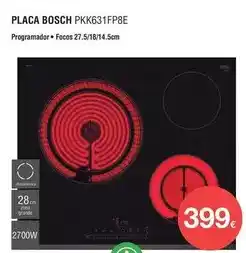 Milar Bosch - placa pk631fp8e oferta