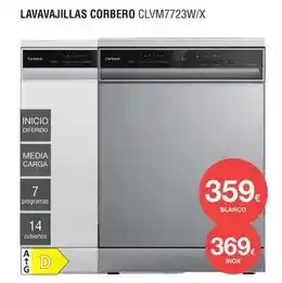 Milar Corberó - lavavajillas clvm7723w/x oferta
