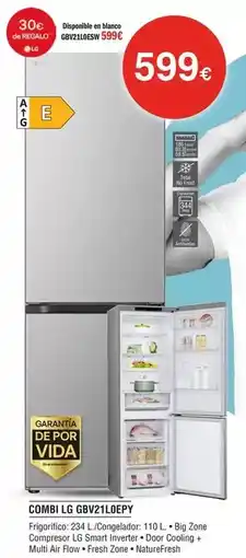 Milar Lg - combi gbv21ldefy oferta