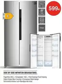 Milar Total - side by side infinition sbs456a78xel oferta