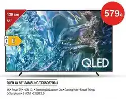 Milar Samsung - qled 4k 55 tq55q67nau oferta