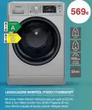 Milar Whirlpool - lavasecadora ffwdd117426ssbvspt oferta