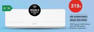 Milar Aire - acondicionado airwa airs12basic oferta