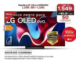 Milar Lg - oled evo 4k 65 oled65c46la oferta
