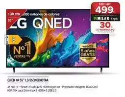 Milar Lg - qned 4k 55 55qned80t6a oferta