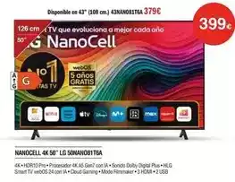 Milar Lg - nanocell 4k 50 50nan081tea oferta