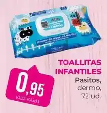 SPAR Gran Canaria Pasitos - toallitas infantiles oferta