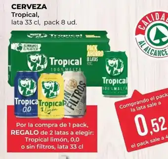 SPAR Gran Canaria Tropical - cerveza oferta