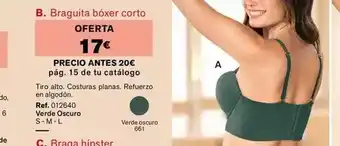 Leonisa Braguita boxer corto oferta