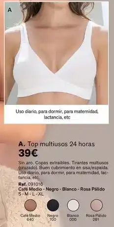 Leonisa Top multiusos 24 horas oferta