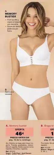 Leonisa Memory bustier oferta