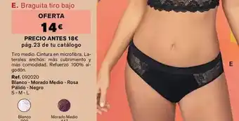Leonisa Braguita tiro bajo oferta