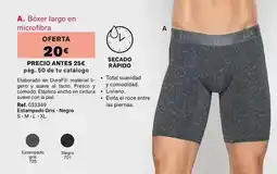 Leonisa Total - boxer largo en microfibra oferta