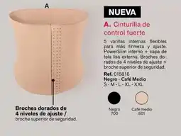 Leonisa Cinturilla de control fuerte oferta