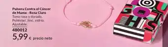 AVON Pulsera contra el cáncer de mama , rosa claro oferta