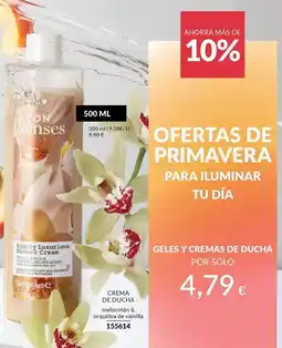 AVON Geles y cremas de ducha oferta