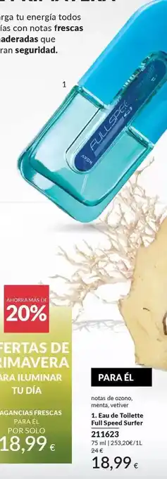 AVON Avon - eau de toilette full speed surfer oferta