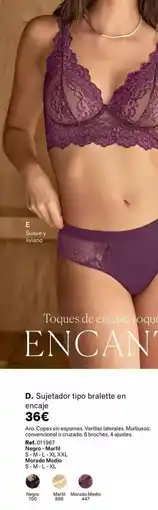 Leonisa Sujetador tipo bralette en encaje oferta
