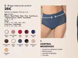 Leonisa Braga clásica de control oferta