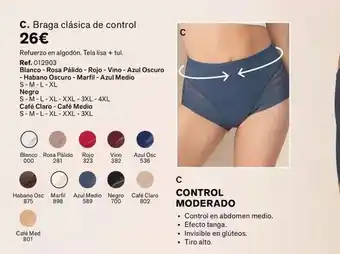 Leonisa Braga clásica de control oferta