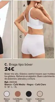 Leonisa Braga tipo bóxer oferta