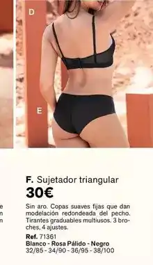 Leonisa Sujetador triangular oferta