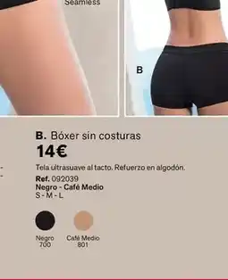 Leonisa Bóxer sin costuras oferta
