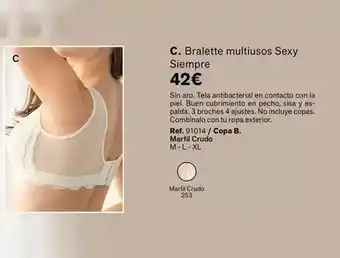 Leonisa Bralette multiusos sexy siempre oferta