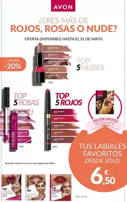 AVON Avon - tus labiales favoritos desde solo oferta