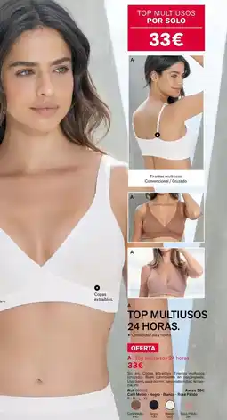 Leonisa Top multiusos 24 horas oferta