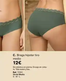 Leonisa Braga hipster tiro medio oferta