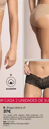 Leonisa Braga clásica oferta