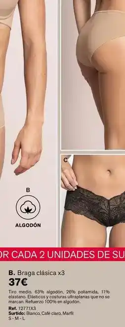 Leonisa Braga clásica oferta
