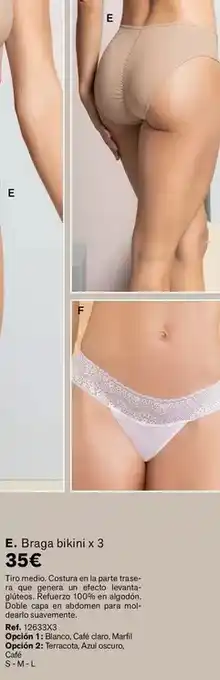Leonisa Braga bikini x 3 oferta